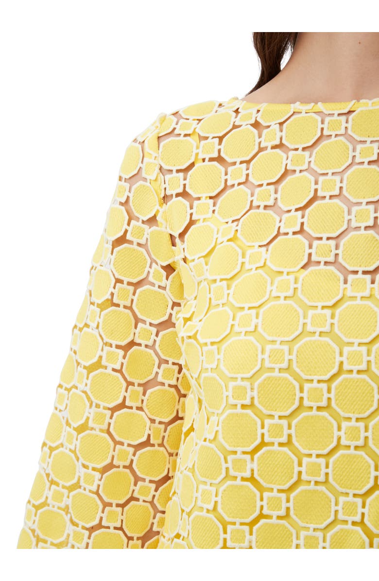 Trina Turk Sun Geometric Lace Top, Alternate, color,