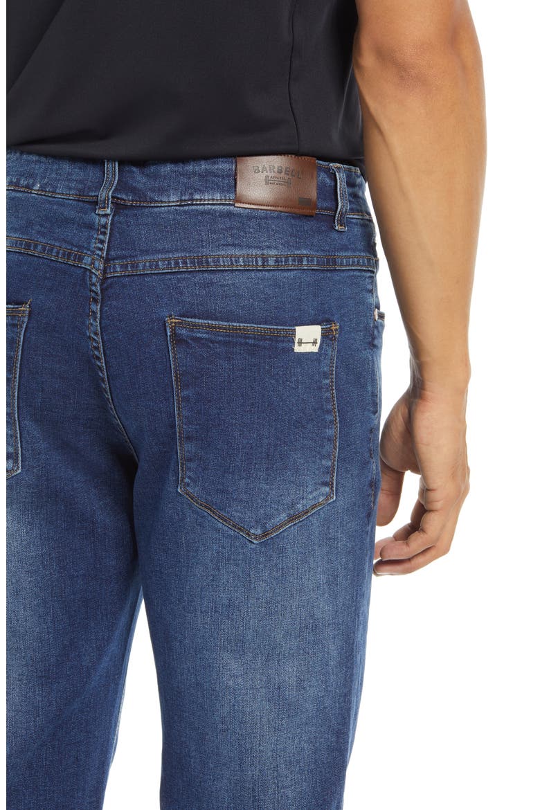 Relaxed Athletic Fit Jeans, Alternate, color, MEDIUM DISTRESSED