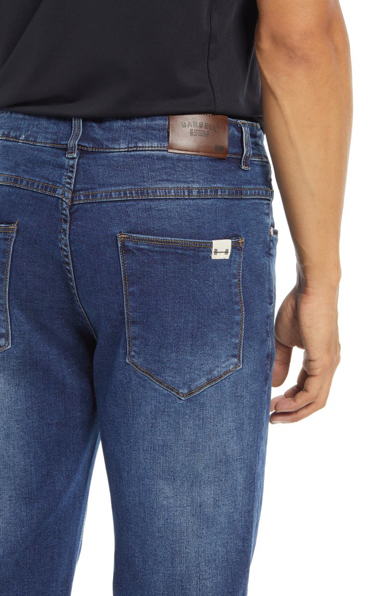 Barbell Apparel Relaxed Athletic Fit Jeans, Alternate, color, 