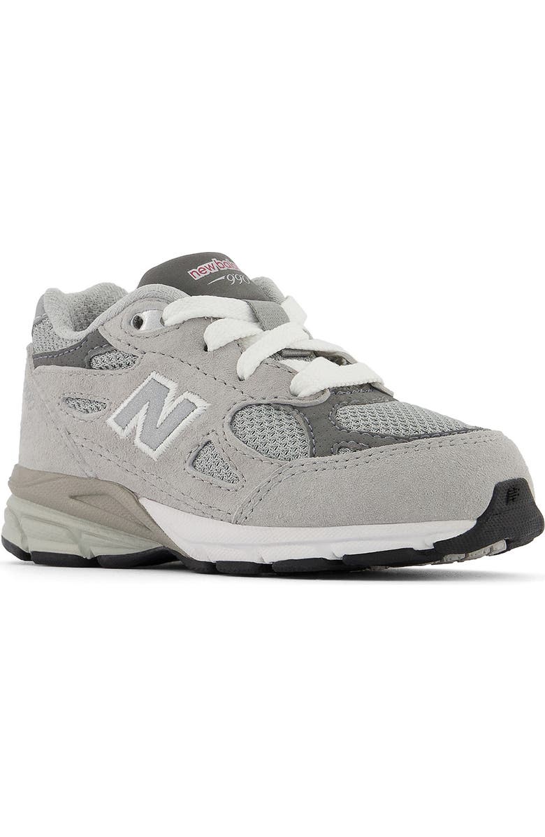 New Balance 990v3 Running Sneaker, Main, color, Grey 1