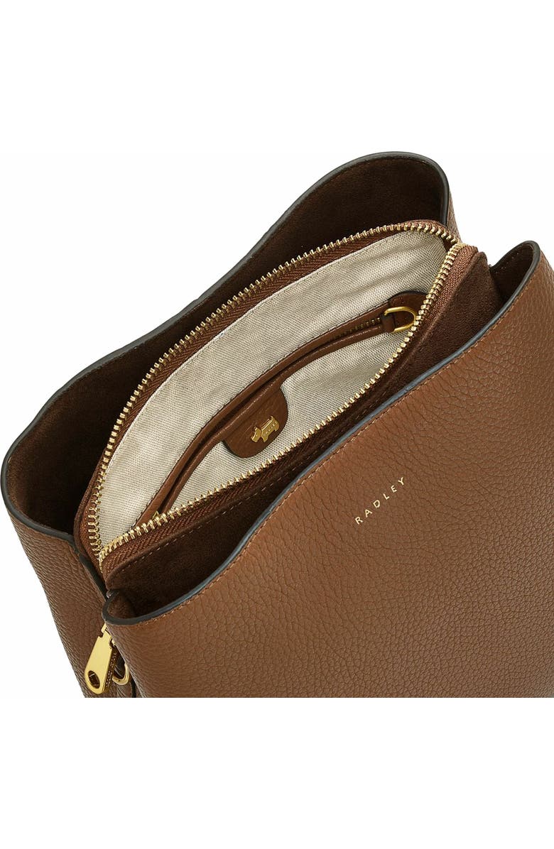 Radley Dukes Place Medium Compartment Crossbody Bag, Alternate, color, Saddle