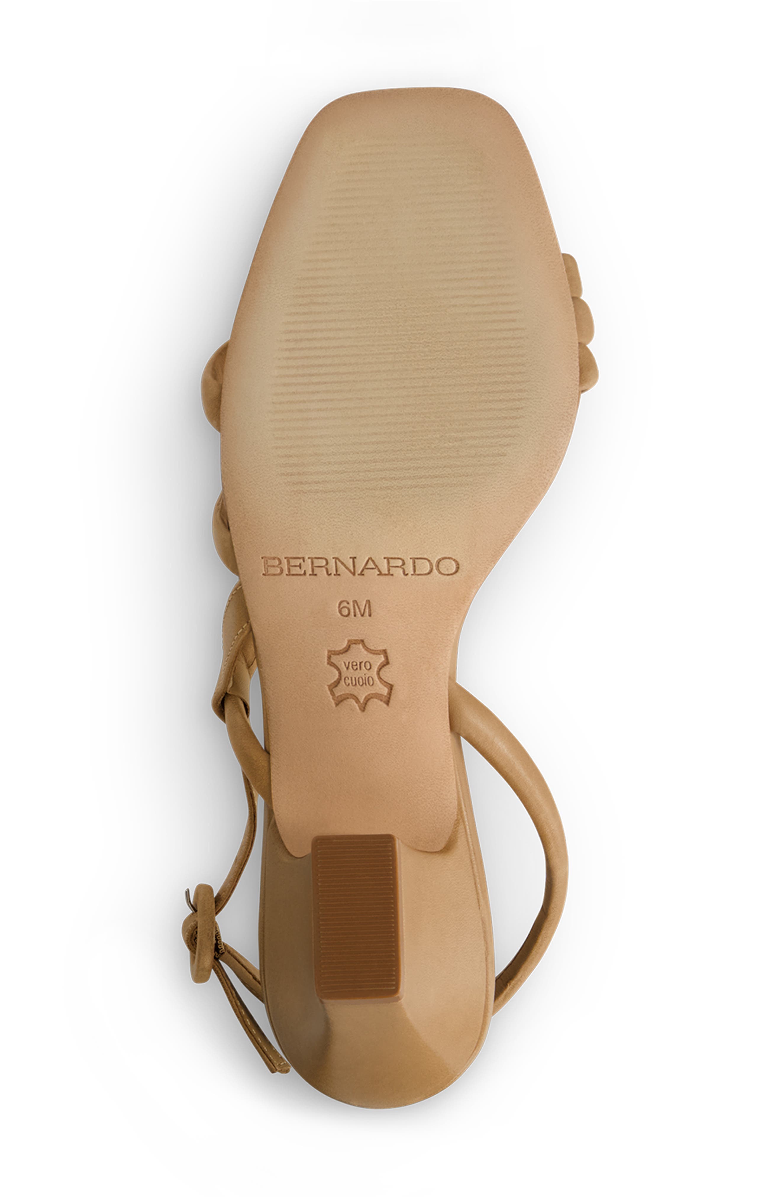 Bernardo Footwear Naples Block Heel Sandal, Alternate, color, 