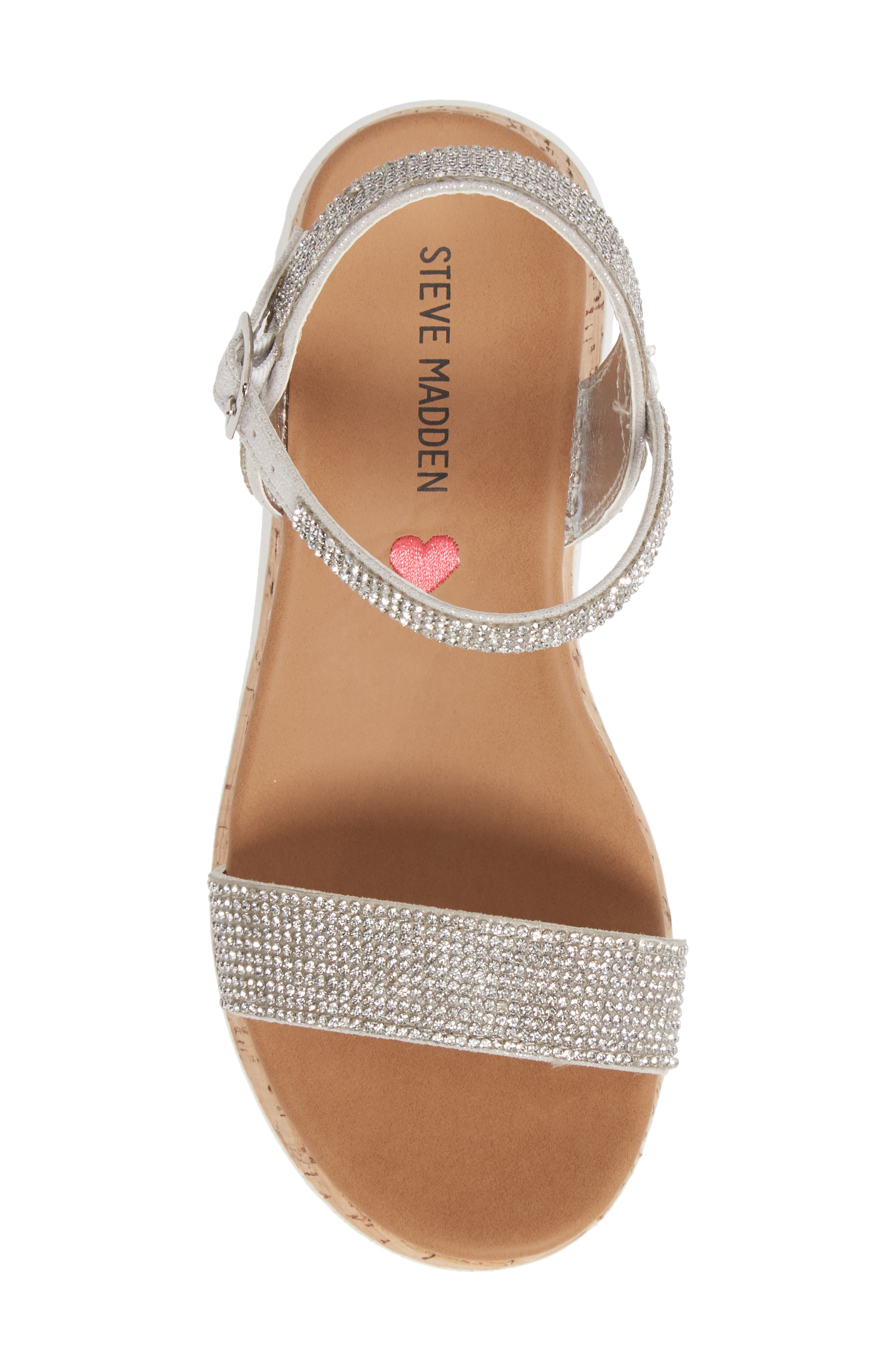 Steve Madden Oslita Wedge Sandal, Alternate, color, 