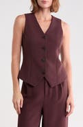 Leith Crepe Waistcoat