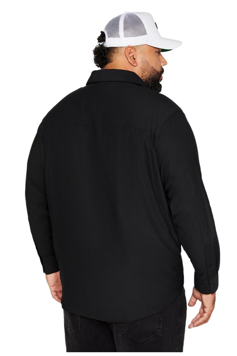 Men's The Don Long Sleeve Button Up, Alternate, color, Black