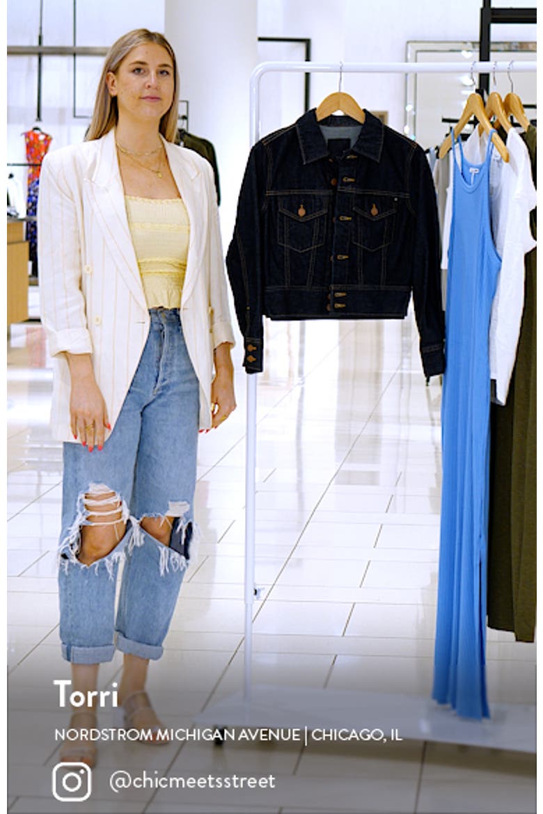 Jemma Dark Wash Denim Jacket video