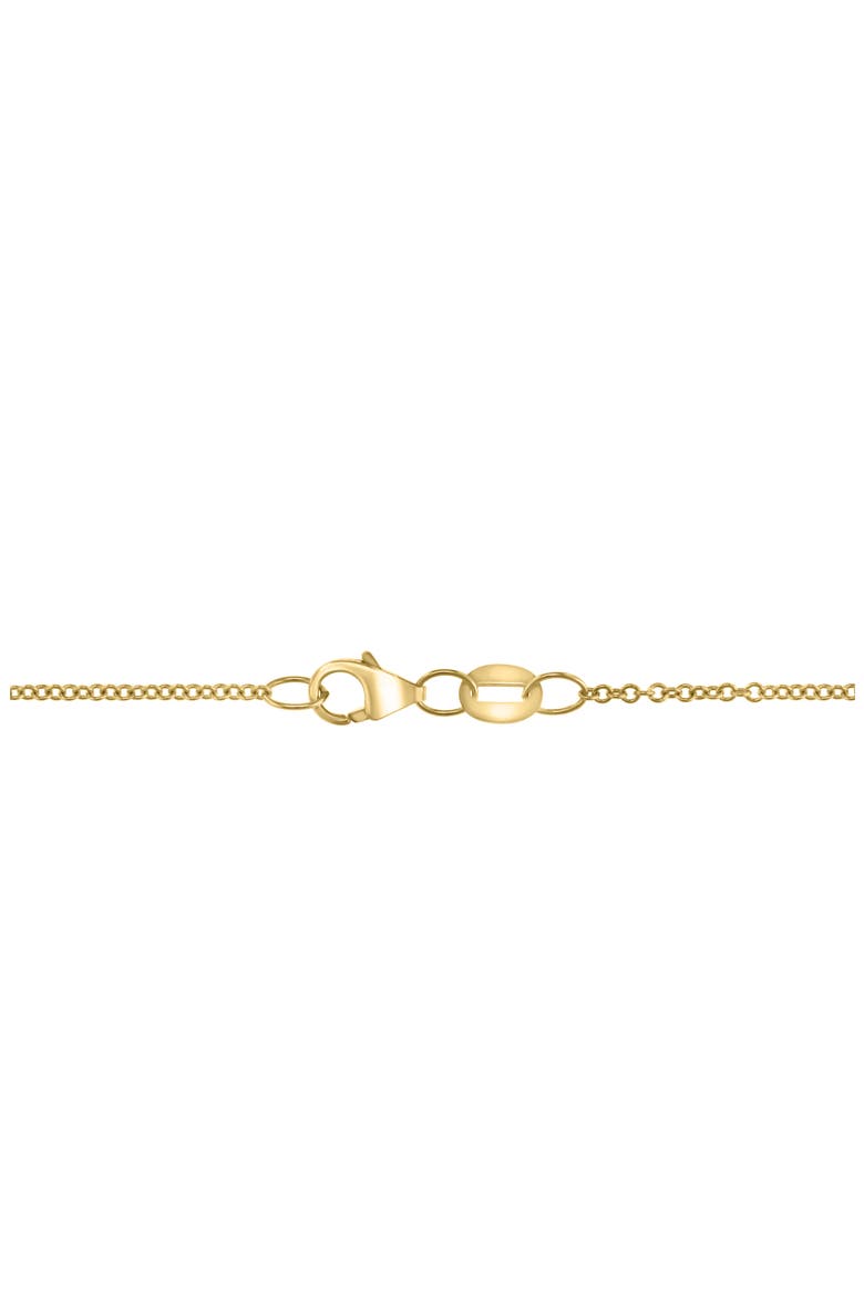 Onyx & Diamond Link Pendant Necklace - 0.14ct., Alternate, color, BLACK