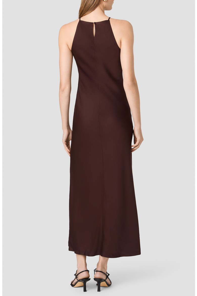 Ennis Satin Midi Slipdress, Alternate, color, COCOA BROWN