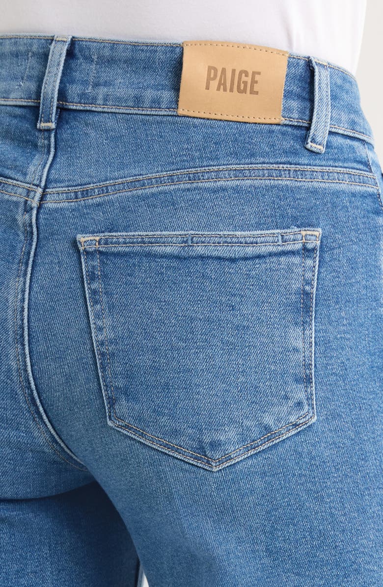 PAIGE Sasha High Waist Ankle Wide Leg Jeans, Alternate, color, Buckingham