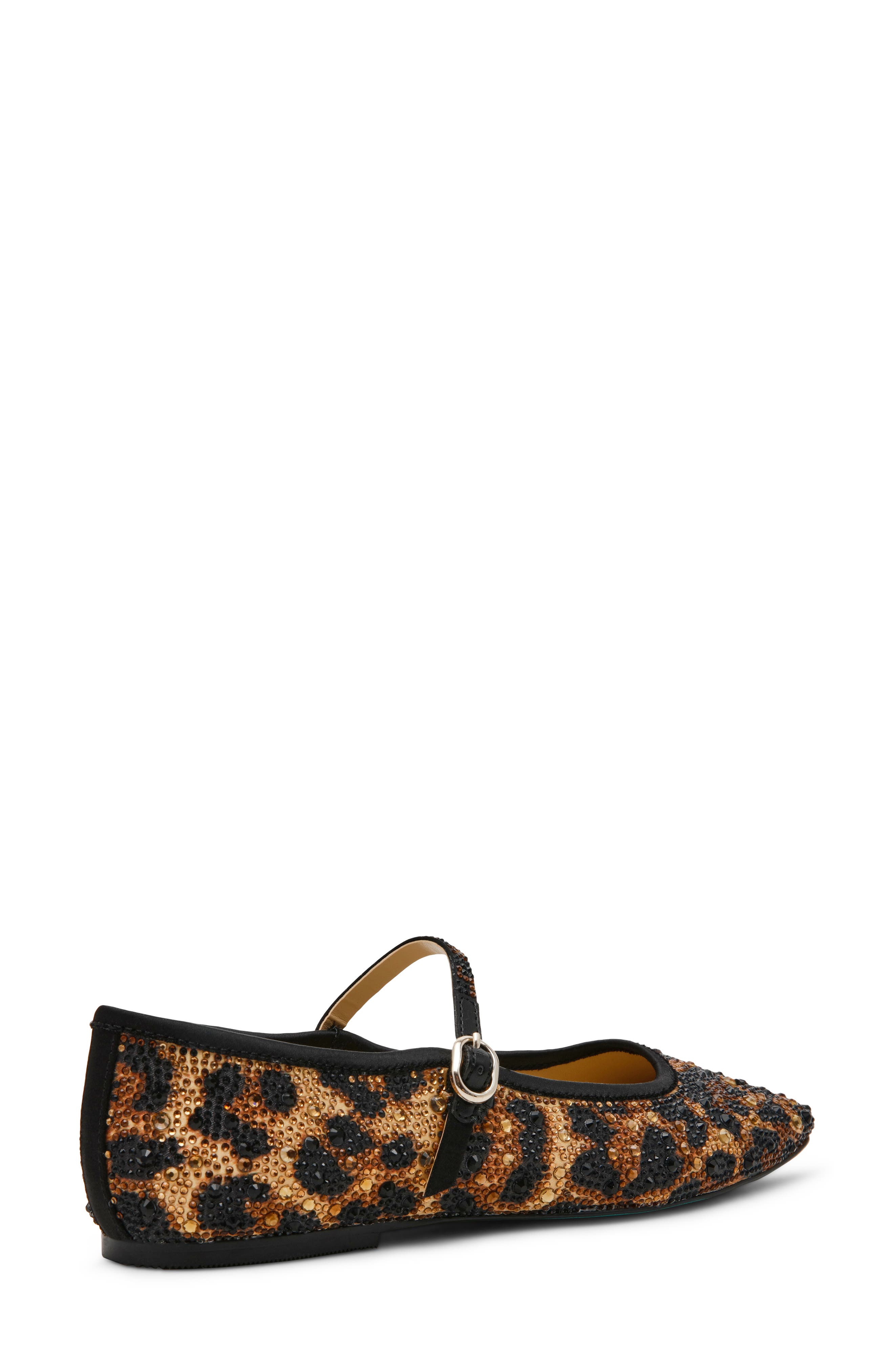 Betsey Johnson Loral Mary Jane Flat, Alternate, color, Leopard