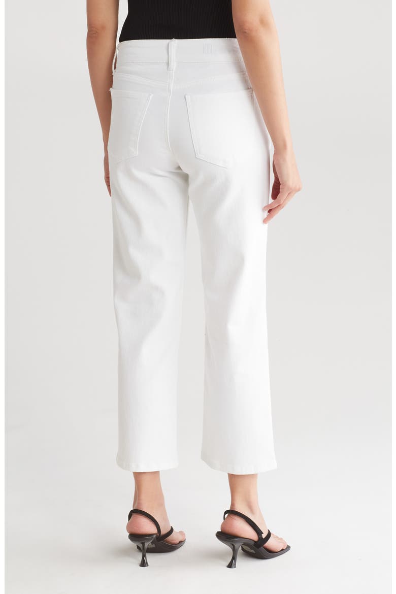 Lucy High Waist Wide Leg Jeans, Alternate, color, OPTIC WHITE
