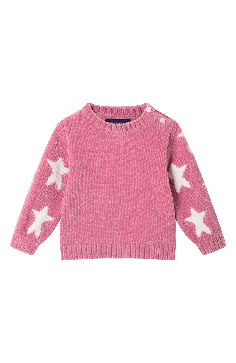 Andy & Evan Star Icon Sweater, Leggings & Headband Set, Alternate, color,