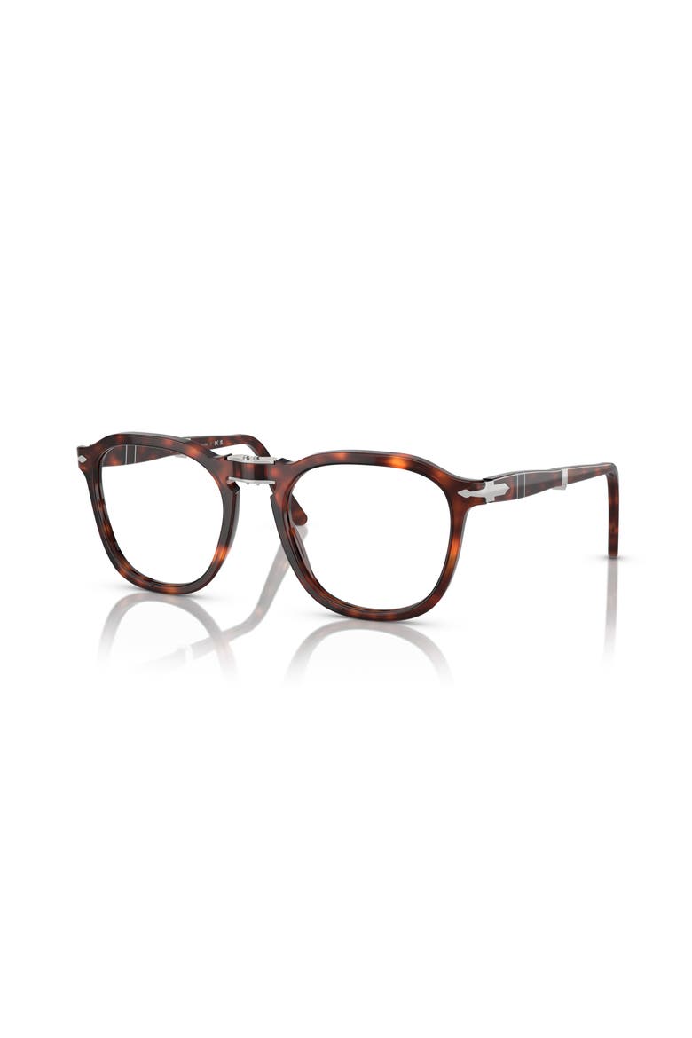 52mm Square optical glasses, Main, color, Tortoise