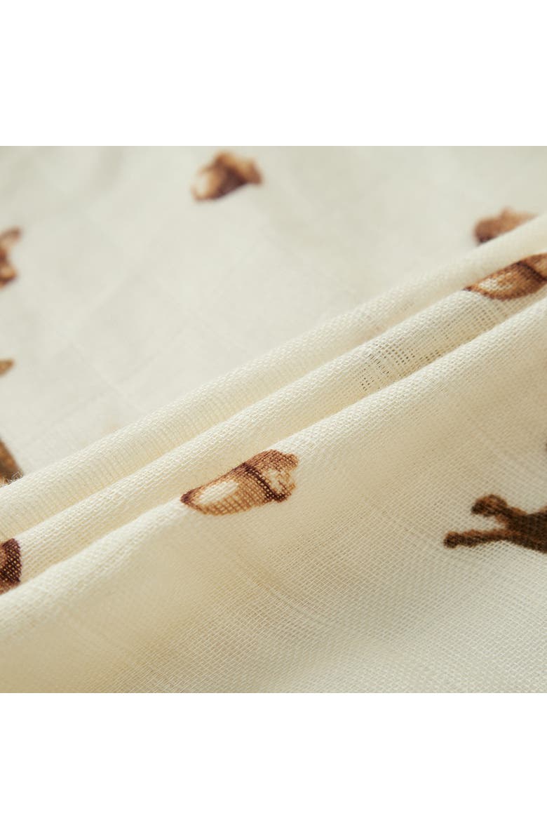 Milkbarn Crib Sheet, Alternate, color, Chipmunk