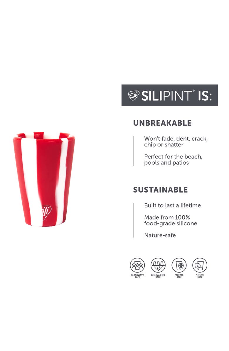 Silipint Silicone 1.5oz Shot Glasses, Alternate, color,
