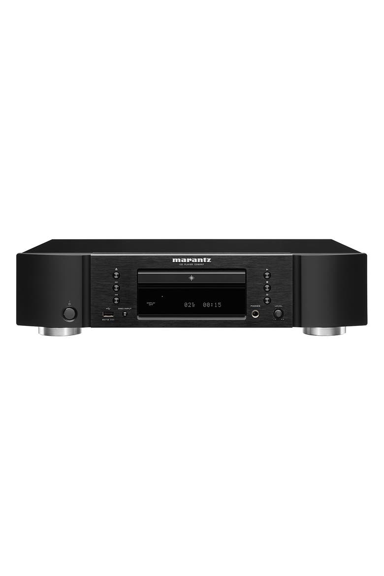 CD6007 Single-Disc CD Player with USB Port, Alternate, color, Black