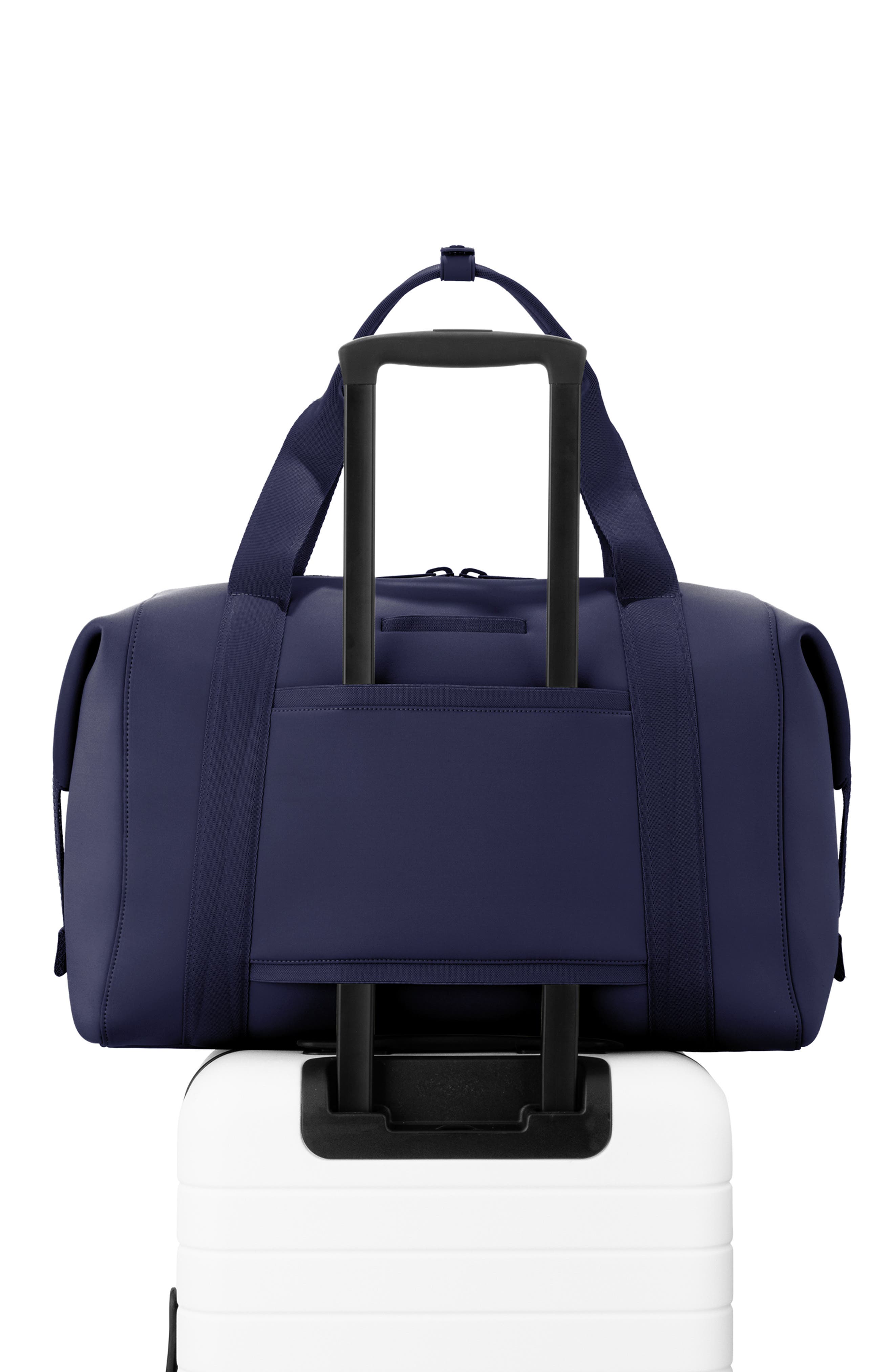 Landon Extra Large Neoprene Carryall, Alternate, color, STORM
