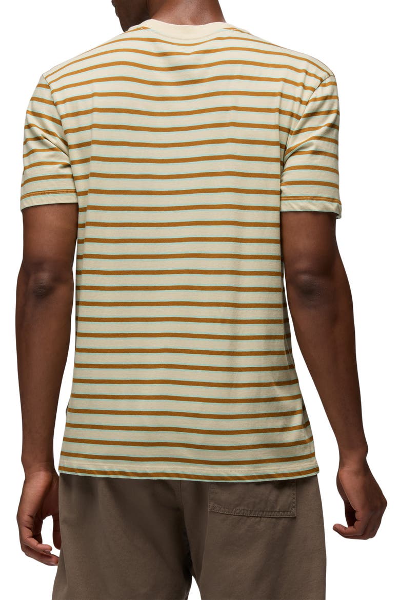 Everyday Short Sleeve Regenerative Organic Cotton T-Shirt, Alternate, color, BEACH PEBBLE STRIPE