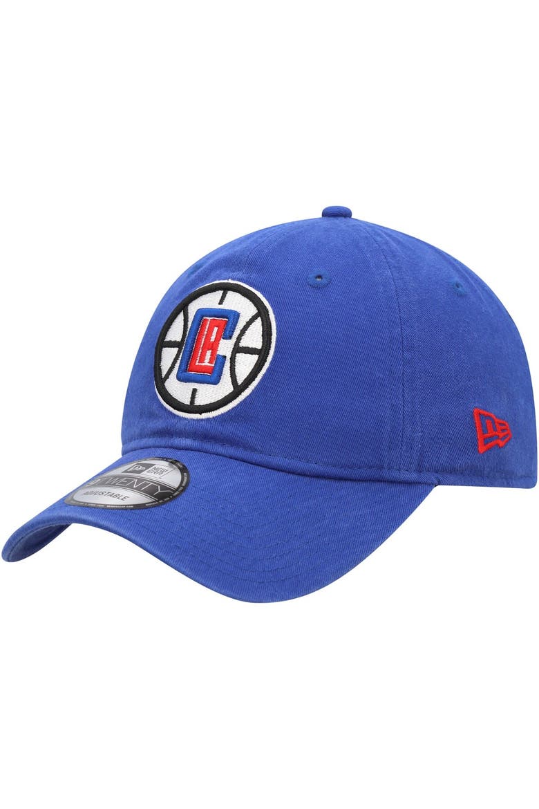 Men's New Era Royal LA Clippers Team 2.0 9TWENTY Adjustable Hat, Main, color, Royal