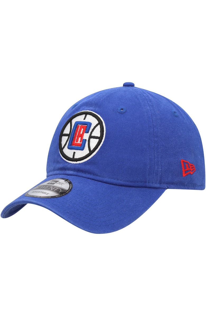 New Era Men's New Era Royal LA Clippers Team 2.0 9TWENTY Adjustable Hat, Main, color, 