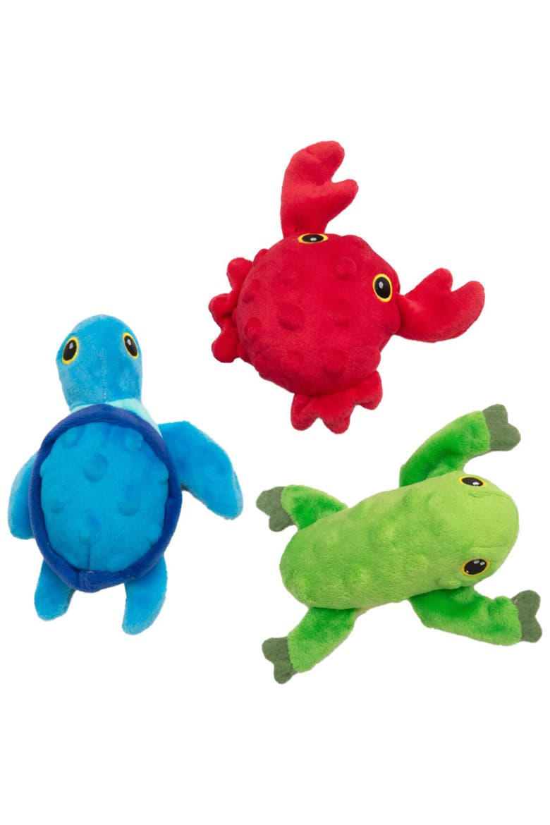 3 Pack Animal Dog Toys, Main, color, Multicolored