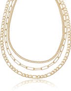 Ettika Chain Up Layered Necklace