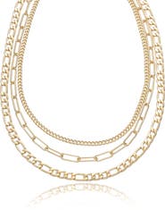 Ettika Chain Up Layered Necklace