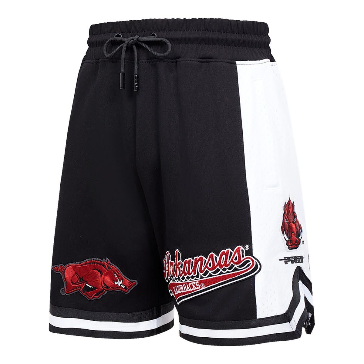 Men's Pro Standard Black Arkansas Razorbacks Script Tail DK 2.0 Shorts - image 2