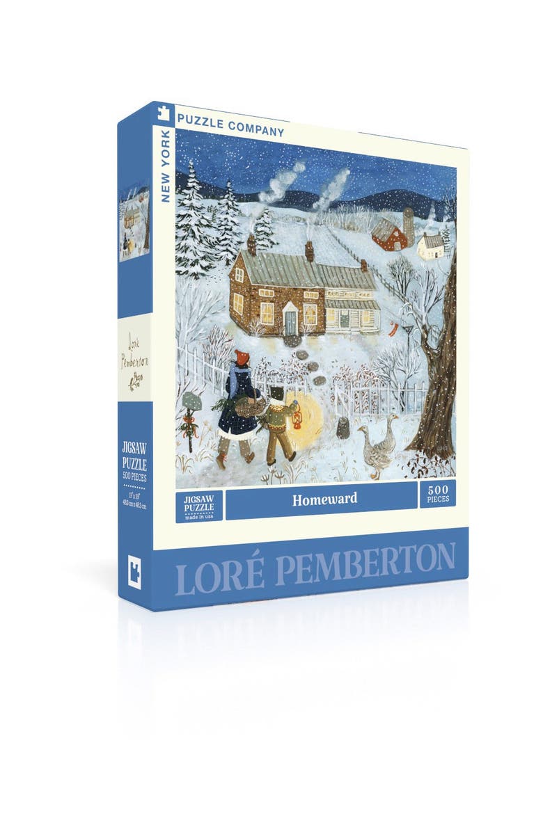 NEW YORK PUZZLE COMPANY Homeward 500 Piece Puzzle, Alternate, color, NO COLOR