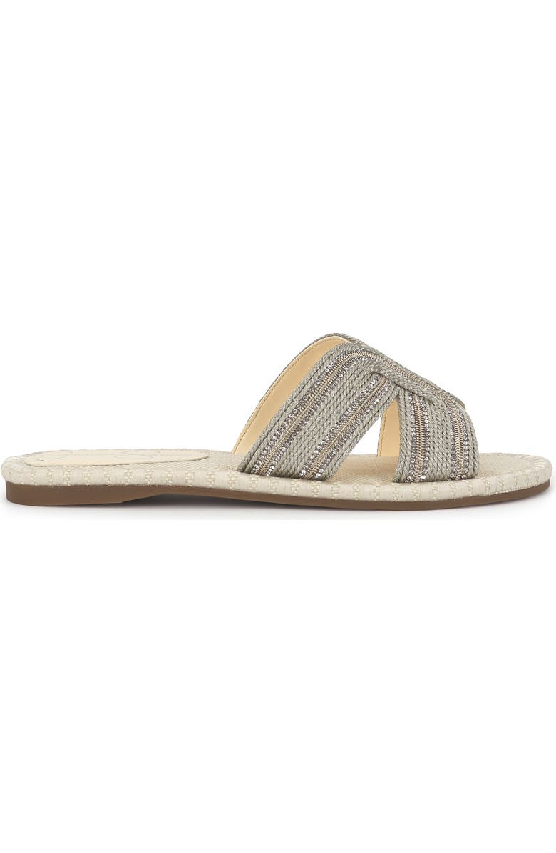 Jessica Simpson Blesyn Slide Sandal, Alternate, color, Metallic Cream