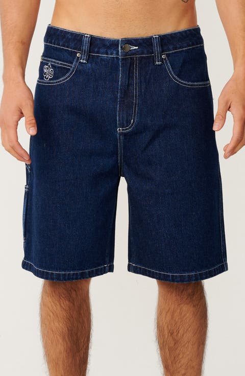 Super Computer Denim Carpenter Shorts