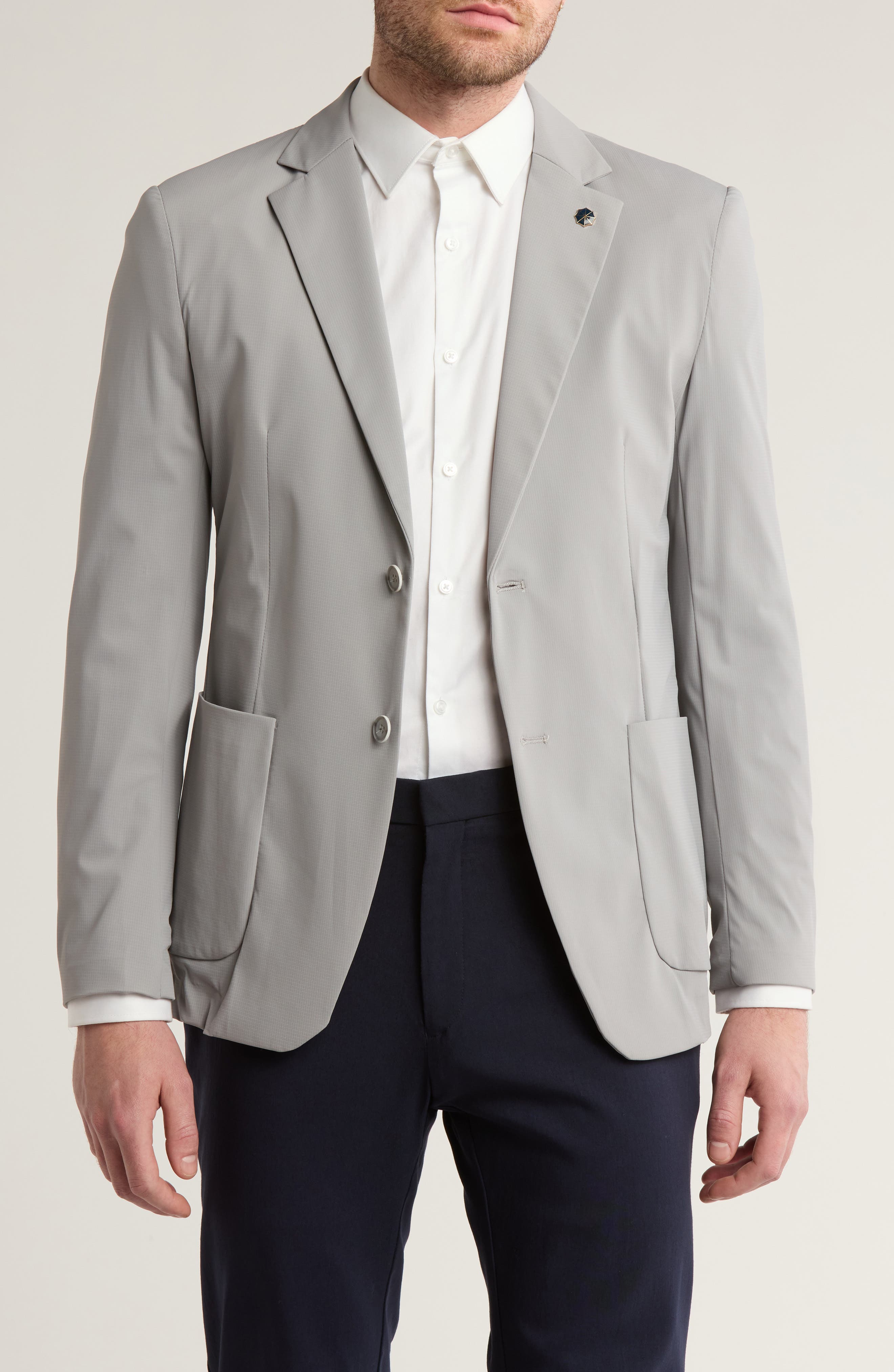 Slim Fit Pocket Blazer - image 3