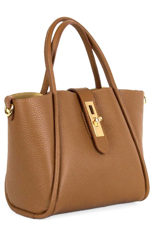 Persaman New York Small Tatum Tote In Brown