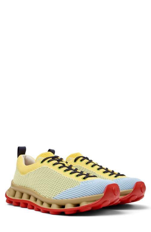Camper X Sunnei Pelotissima Sneakers In Yellow Multi