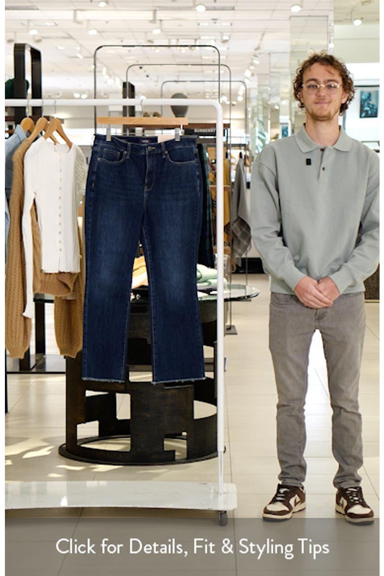 Slim Boot Ankle Fray Jeans video