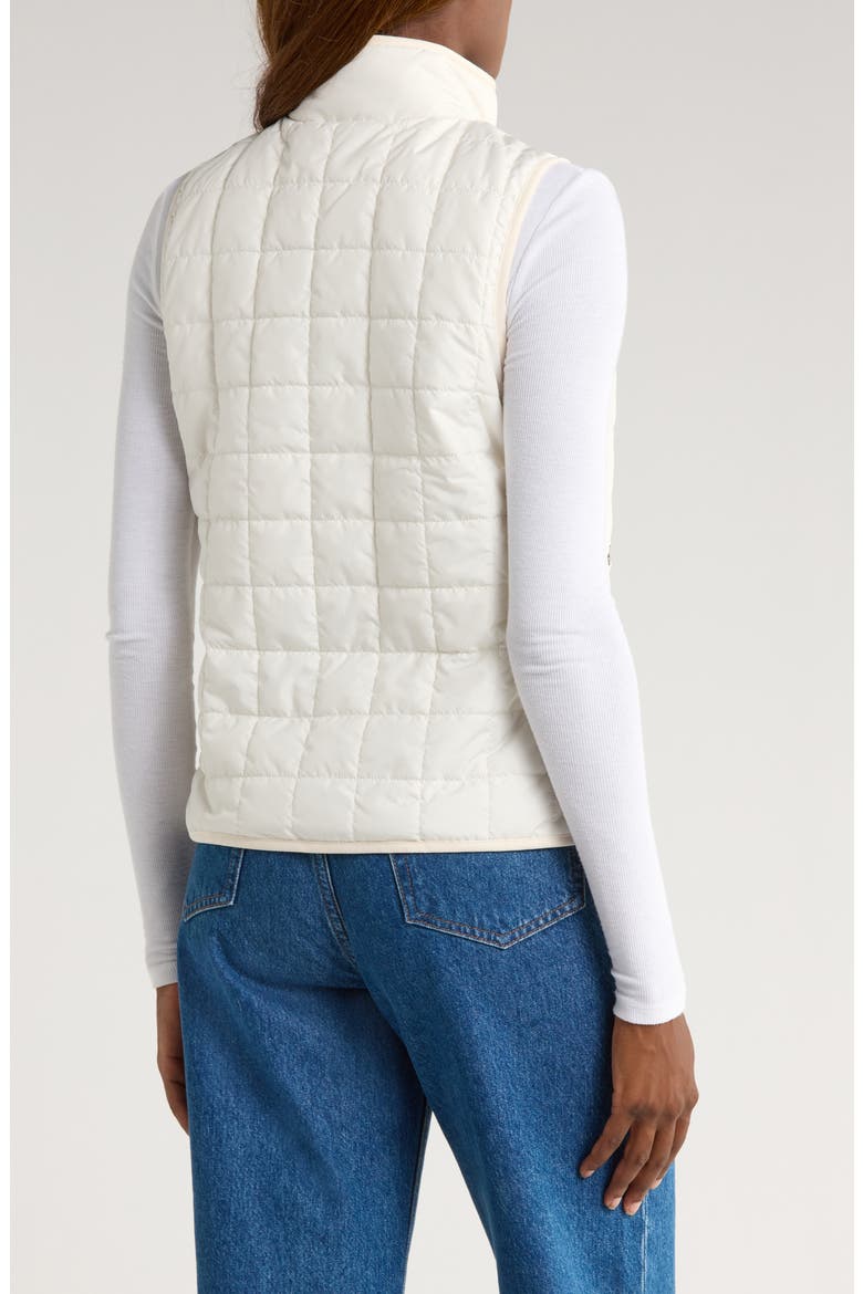 Junction Quilted Heatseeker Eco Vest, Alternate, color, WHITE DUNE