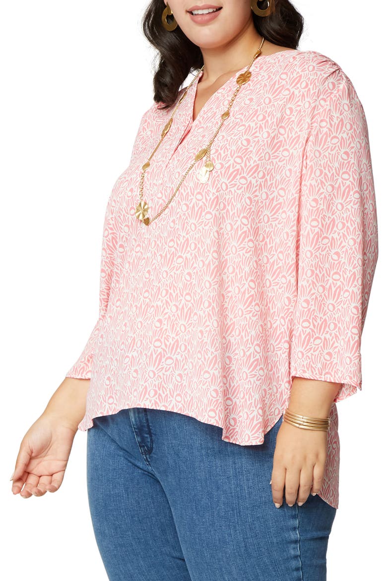 Perfect Blouse, Alternate, color, COCONUT GROVE
