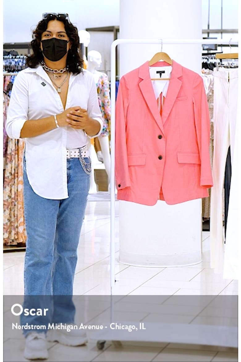 Charles Linen Blend Blazer video