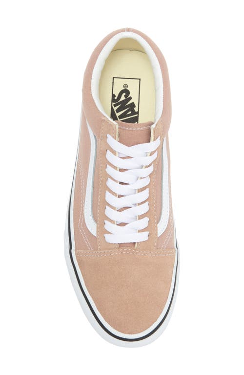 Vans Old Skool Rose Smoke Suede Lace-up Sneakers In Color Theory Warm Taupe