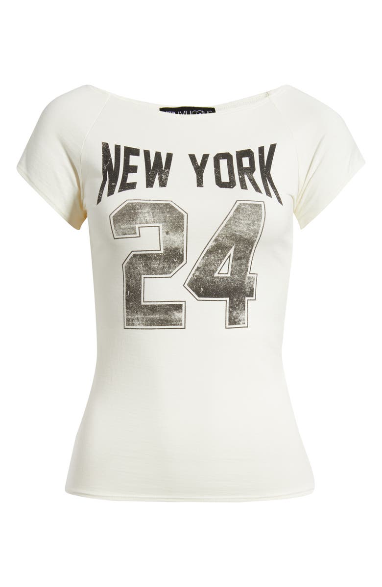 Vinyl Icons New York 24 Cotton Blend T-Shirt, Alternate, color, Marshmallow