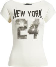 Vinyl Icons New York 24 Cotton Blend T-Shirt