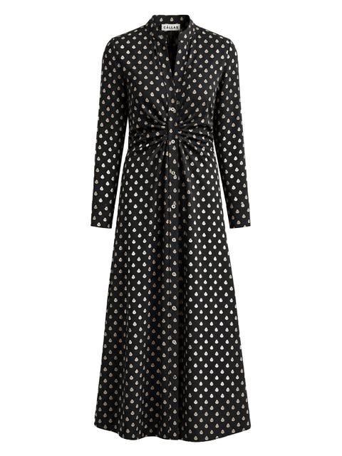 Genny Fit/flare Shirt Dress