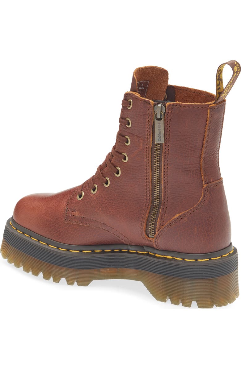 Dr. Martens Jadon Platform Boot, Alternate, color, Cashew