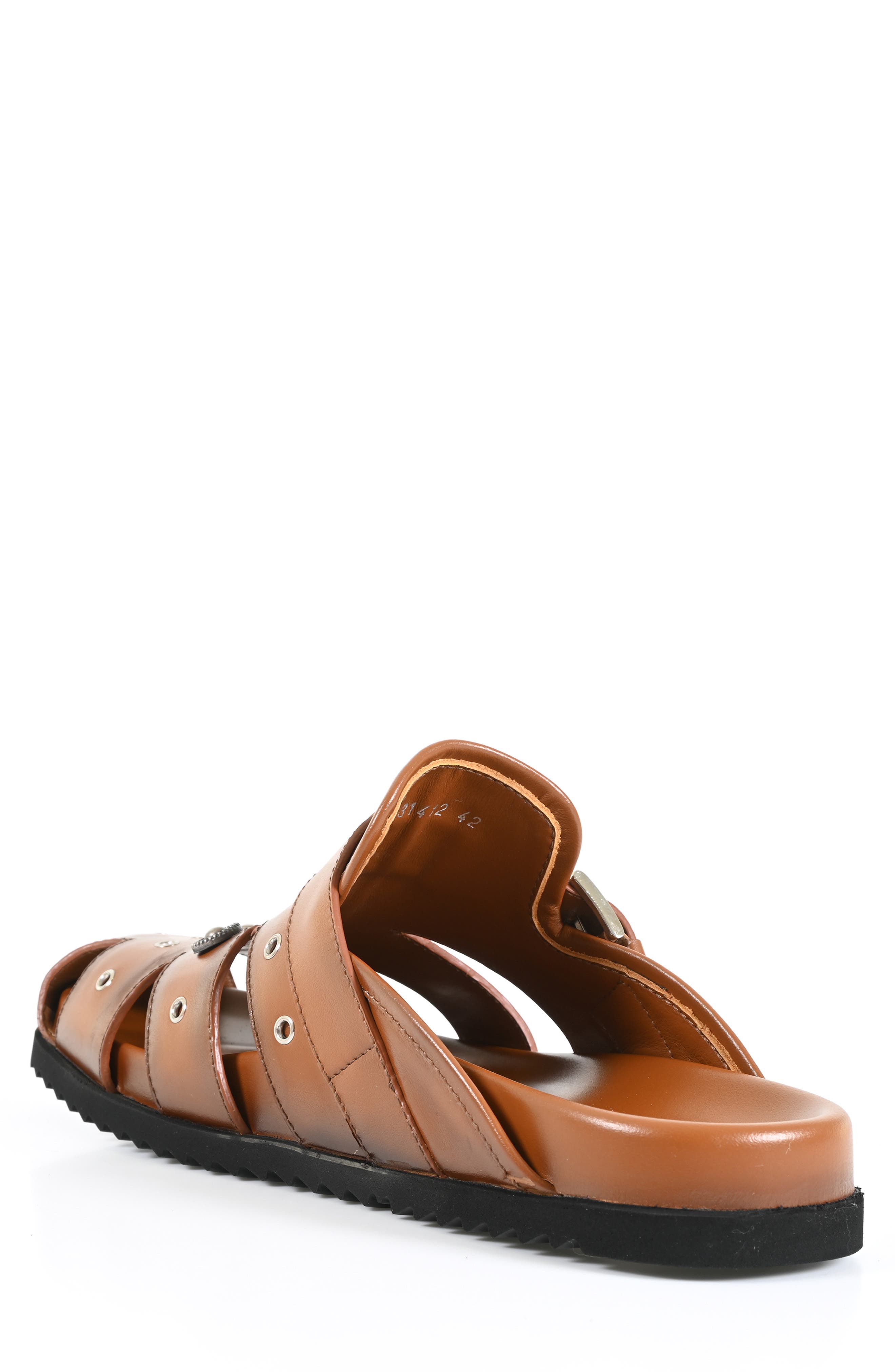 JOHN RICHMOND Studded Fisherman Sandal, Alternate, color, Tan
