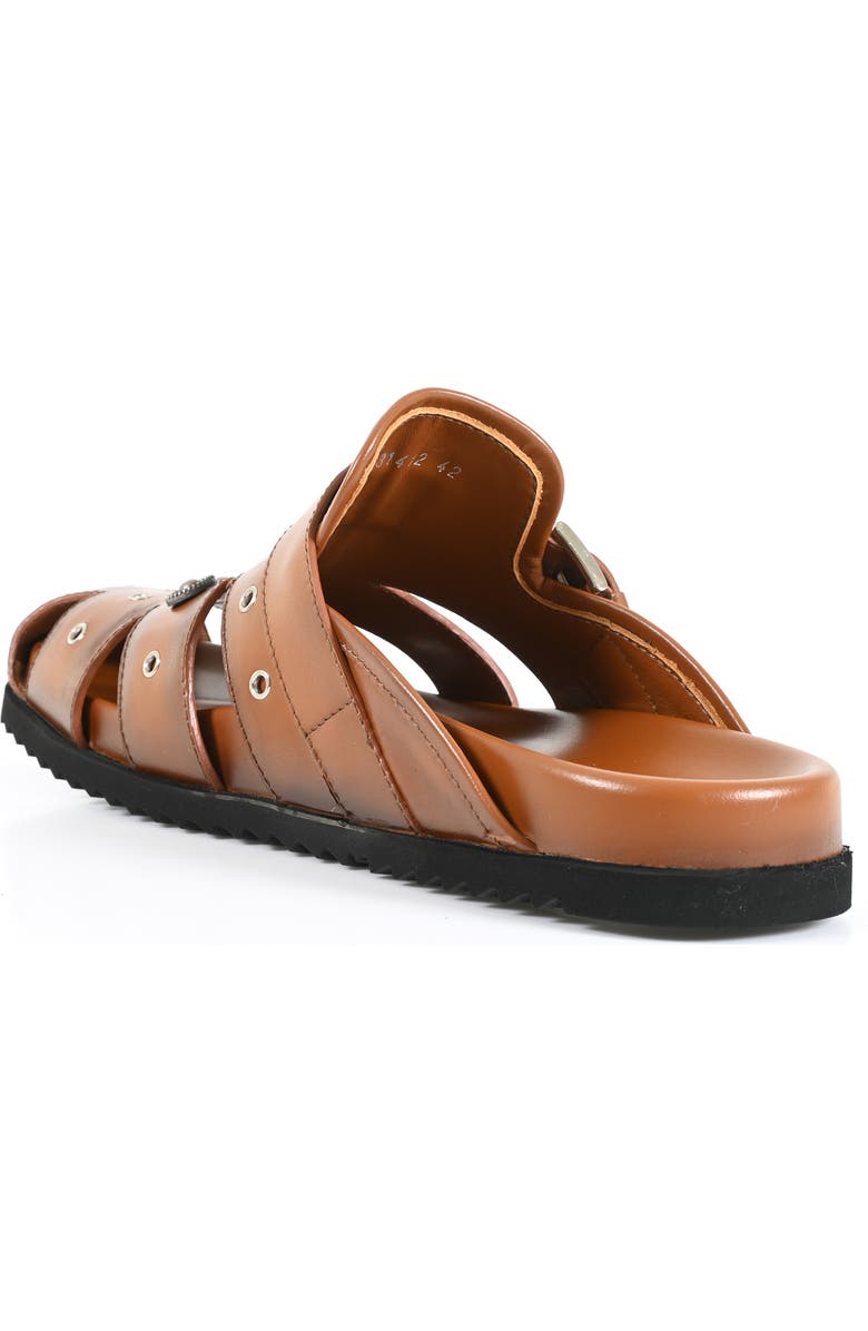 JOHN RICHMOND Studded Fisherman Sandal, Alternate, color, Tan
