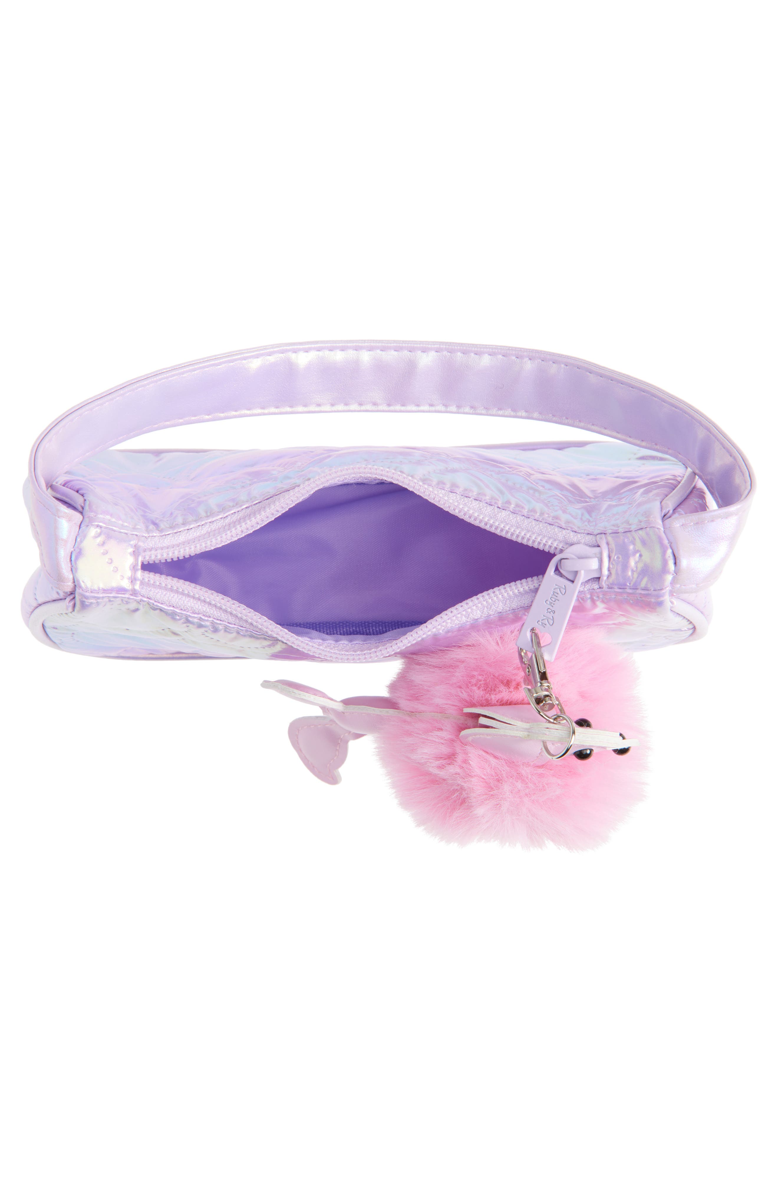 Ruby & Ry Kids' Heart Quilted Shoulder Bag, Alternate, color, 