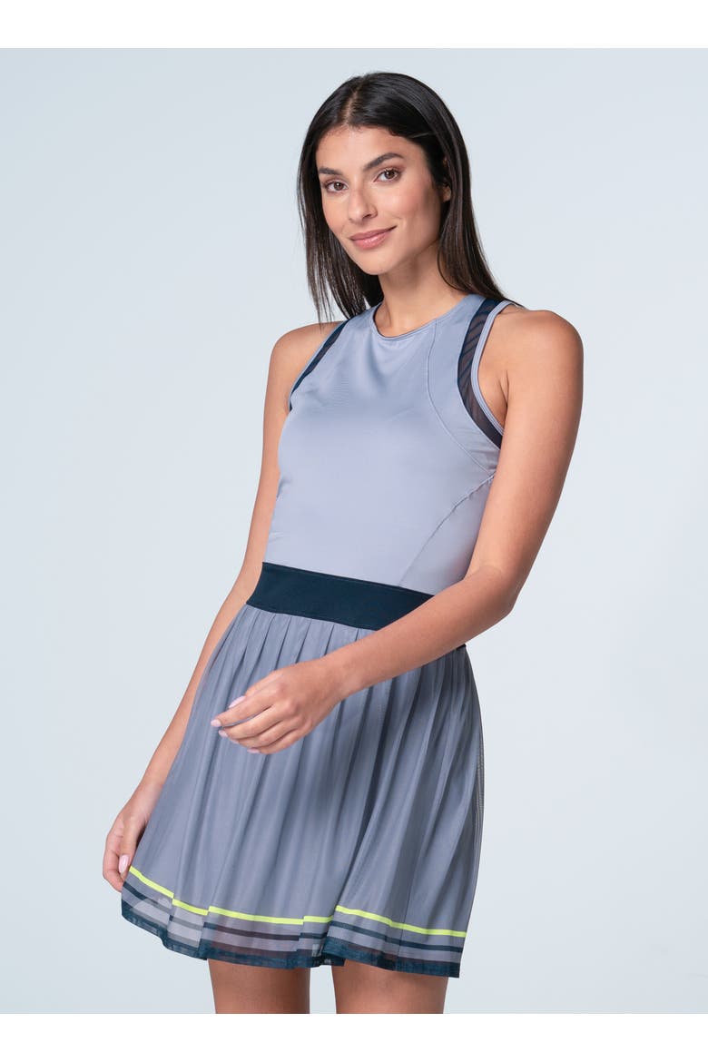 Kinetic Energy Dress, Main, color, Grey