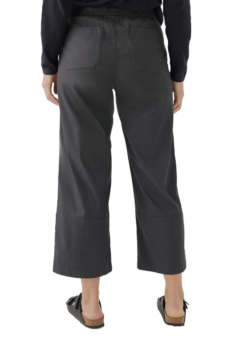 Organic Cotton Daily Twill Crop Pant, Alternate, color, Storm