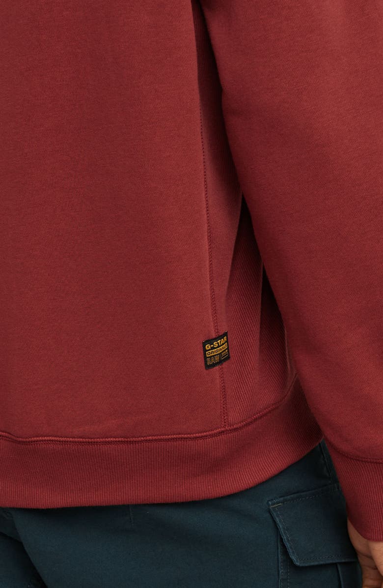 G-STAR Core Organic Cotton Blend Hoodie, Alternate, color, 