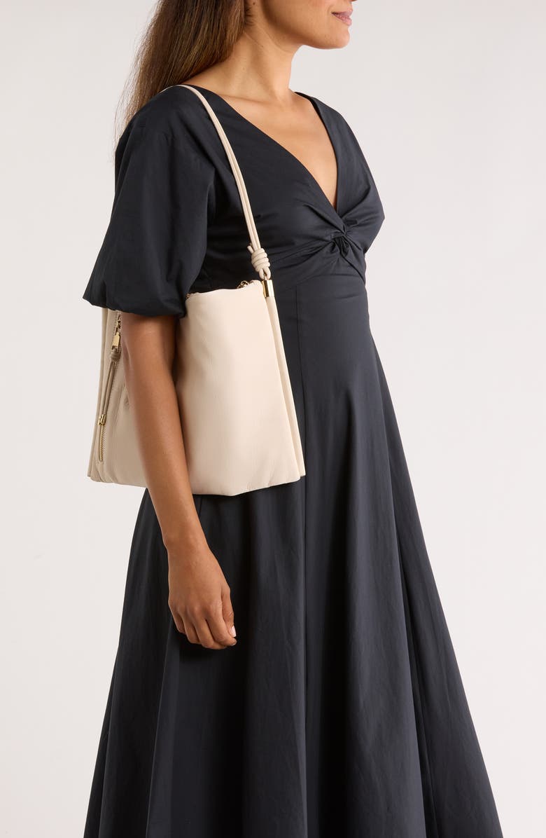 Dolce Vita Slim Shoulder Bag, Alternate, color, Beige